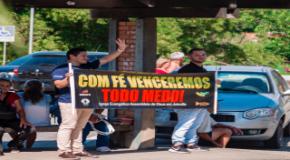Missões Urbanas: IEADJO realiza ações evangelísticas na Festa do Trabalhador