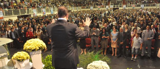 Mais de quinhentos obreiros foram consagrados em Joinville no mês de agosto/14