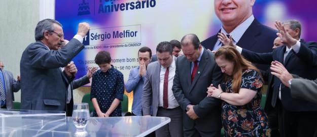 Culto de Ações de Graça pelo 54º aniversário do Pr. Sérgio Melfior