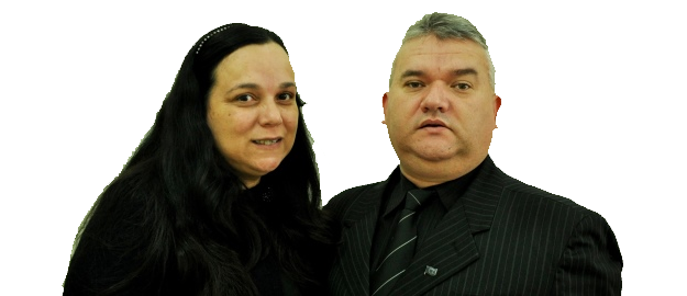 Luis Rogério Gravieski e Raquel Gravieski